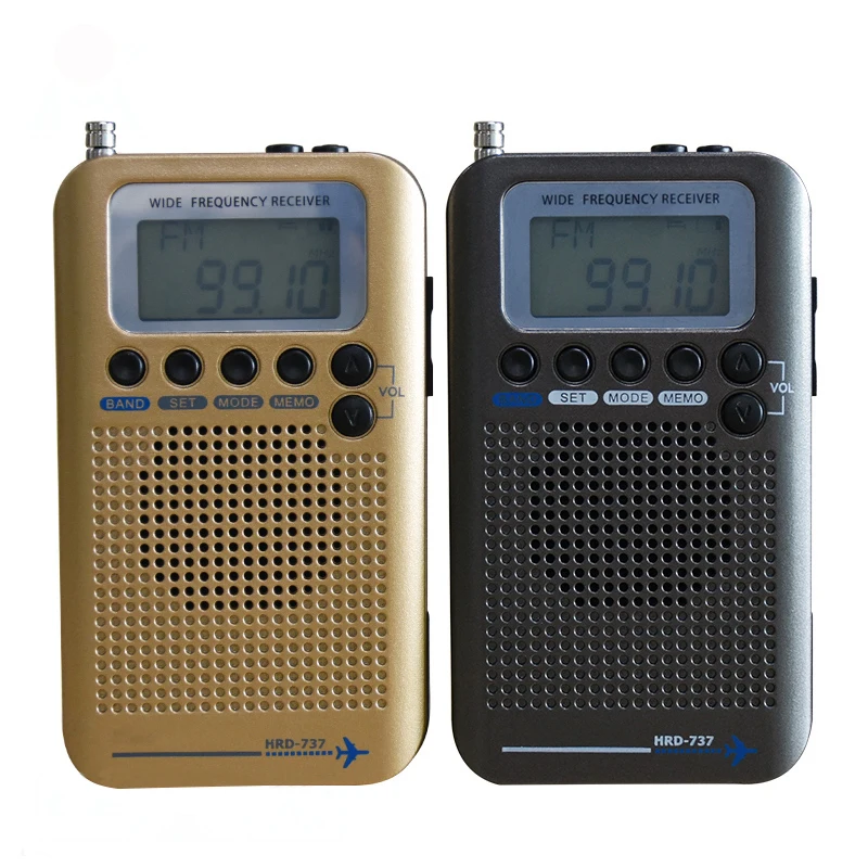 Полнодиапазонный радио цифровой демодулятор FM/AM/SW/CB/Air/VHF World Band стерео портативное радио withr/VHF World Band стерео
