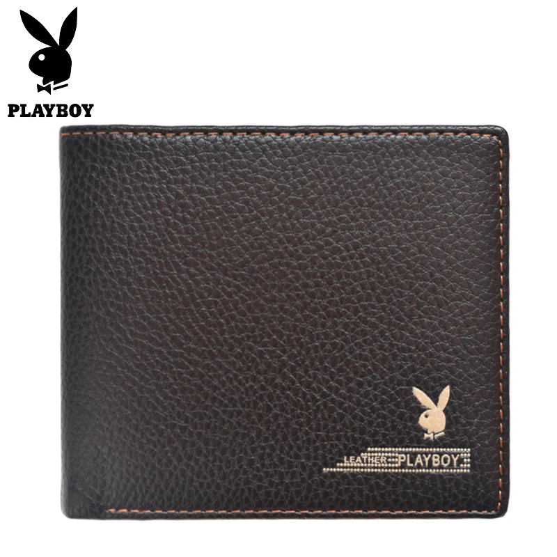 Playboy 2018 Для мужчин Женские Кошельки Повседневное кожа дизайнера кошелек человек