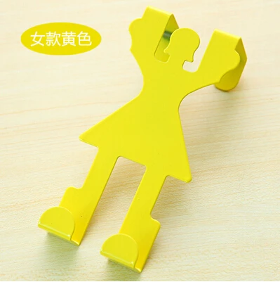 Цветной дизайн для мужчин и женщин металлические железные настенные крючки