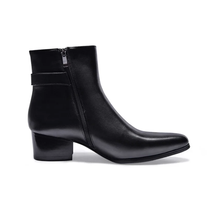 2018 модная мужская обувь для верховой езды с высоким берцем ремешком в виде Монка