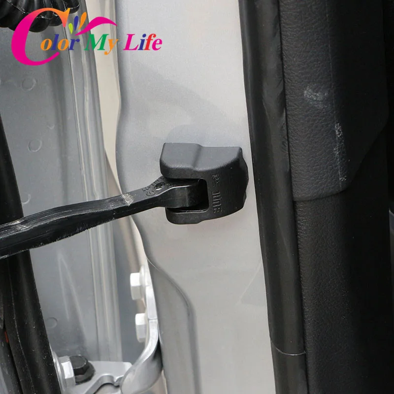 4 шт./компл. защитные чехлы из АБС пластика для дверного замка Fiat 500X 2015 2016 2017