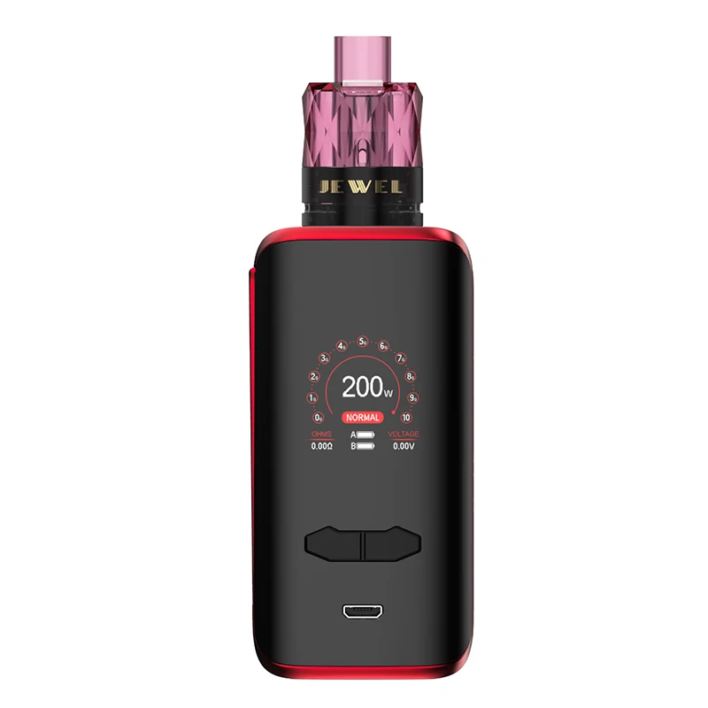 Augvape VX200 коробка Mod Kit 200 w 1 3 Inch Цвет Дисплей Двойной 18650 Батарея Контроль