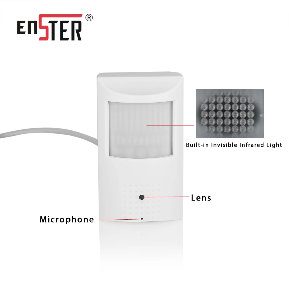 Скрытая Беспроводная IP-камера ENSTER SONY IMX323 1080P с функцией ночного видения |