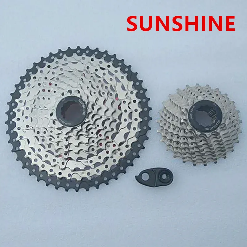 Высокое качество и прочный бренд SUNSHINE Горный/дорожный велосипед 9S 11-23T 25T 28T 32T 36T 40T 42T 46T 50T