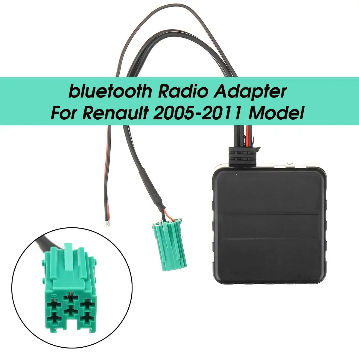 Car bluetooth Module Aux Receiver Cable Wireless Music Player For Renault CD Host Machine 2005-2011 Models HIFI Radio Media