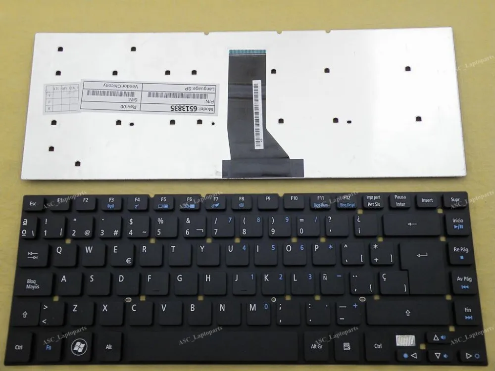 Новая SP spanishtekeyboard для Acer Aspire V3 431 471 471G E1 470 470G clado Laptop Black Laptop|keyboard buyer|new usb keyboardkeyboard