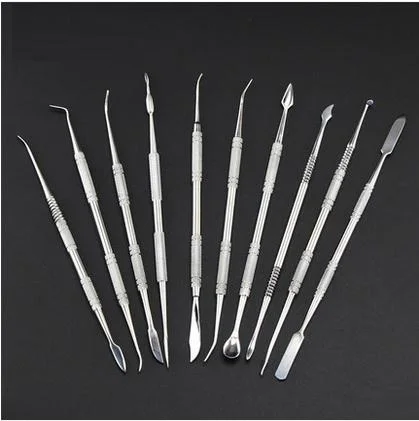 High quality stainless steel tool Chisel DIY Pottery Tool Kit Playdough Toys Fimo clay Plasticine Mold | Игрушки и хобби