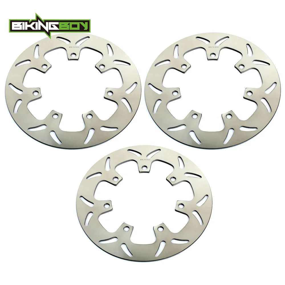 BIKINGBOY Передние Задние тормозные диски роторы для Kawasaki gpz 1000 81 83 KZ 1000/GP 1981 1982 1100 Spectre Z