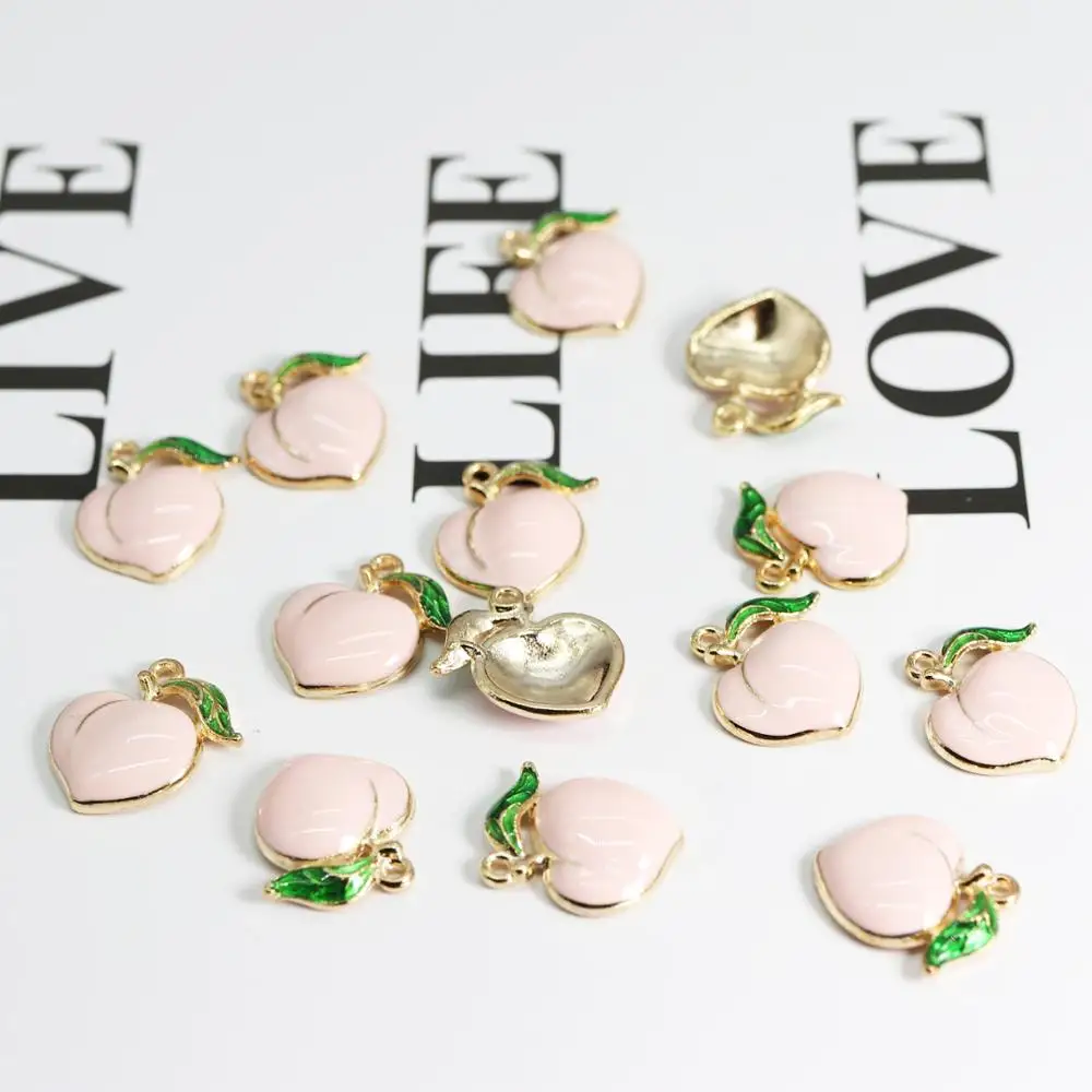 20 шт. эмалированные подвески в виде фруктов | Украшения и аксессуары