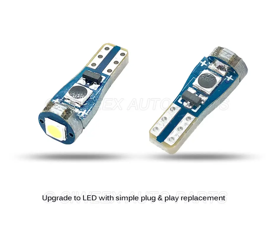 2 шт. T5 37 58 70 73 74 приборной панели 1 3030 SMD светодиодная лампочка панель лампа