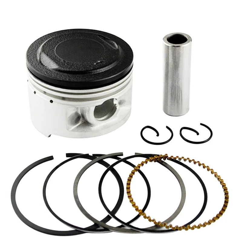 1 Set 49.5mm Мотоцикл размер 49 мм STD~+ 100 комплект поршневых колец для YAMAHA XV250 XC125 XV 250 XC 125 - Цвет: 1 Set 49.5mm