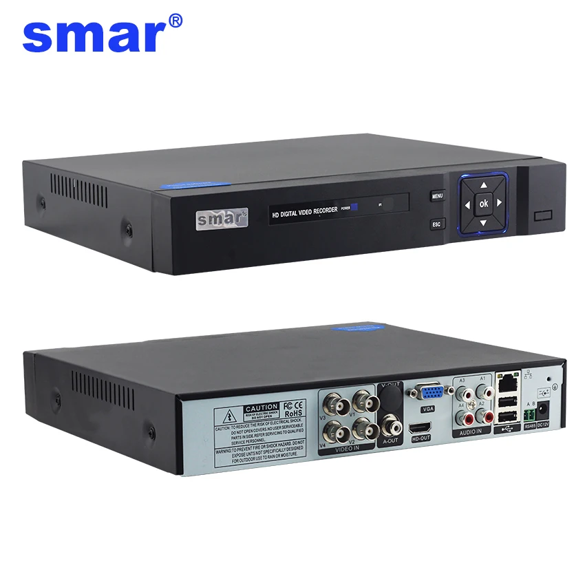 SAR 1080P 4 8 канальный видеорегистратор 5 в 1 Onvif AHD DVR H гибридная система