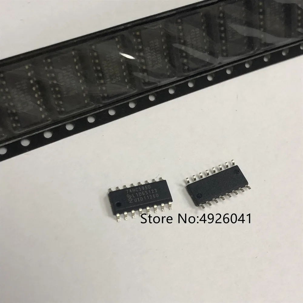 Aiboduo 20 шт. 74HC595D 74HC595 HC595 SOP16 оригинал | Обустройство дома