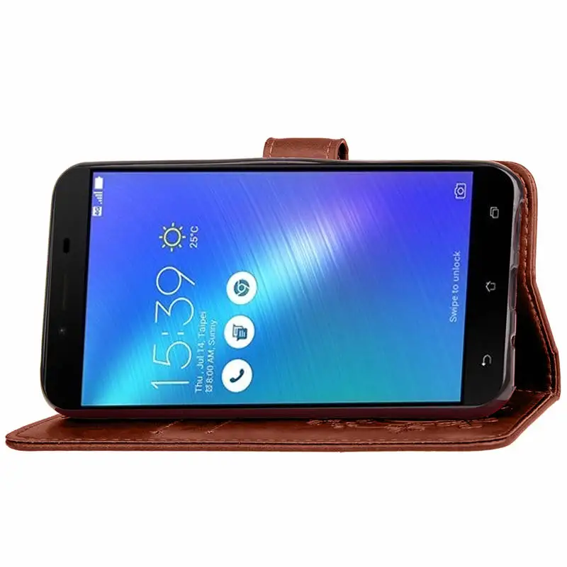 Asus Zenfone 3 Max ZC553KL чехол 5 &quotPU кожаный для телефона ASUS MAX ZC ZC553 553 553KL KL флип|case flip|case for