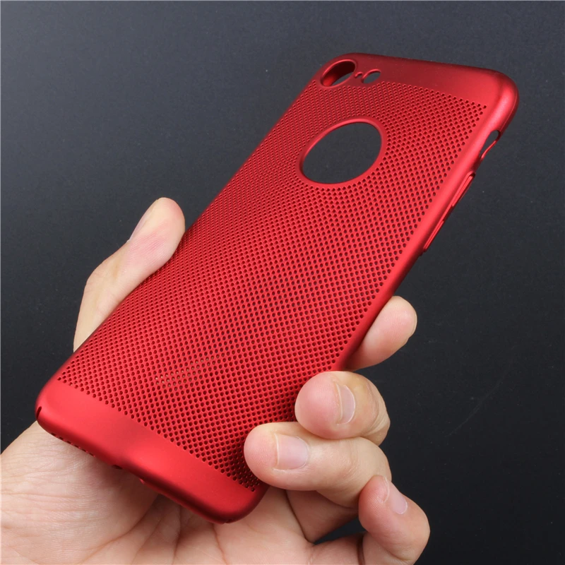 Matte PC Back Cover For iPhone 7 Plus case Cooling Radiating Ultra Thin Soft Fundas for 6 6S Cases 360 Degree Protect |