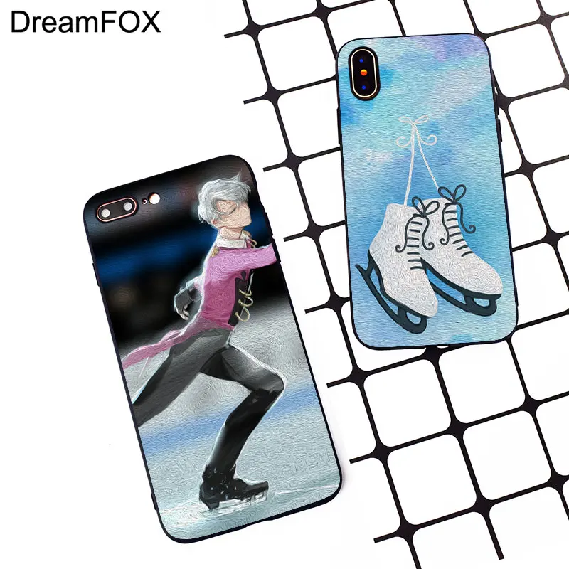 M241 Черный силиконовый чехол для катания на коньках Apple iPhone 11 Pro XR XS Max X 8 7 6 6S Plus 5 5S 5G