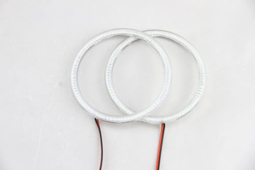 Отличное Ультра яркое освещение 3014SMD Led Ангельские глазки гало кольца комплект для peugeot 408 2010 2011 2012 2013 светодиодные фары