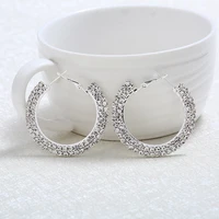new fashion crystal dangle earrings women drop earring female jewelry girls party gift wedding trinket boucle doreille aretes