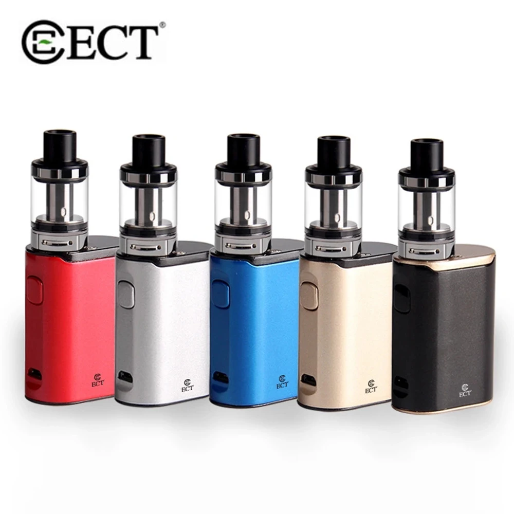 Оригинальный ECT C40 мини комплект 40 Вт Box Mod Starter вейпер 1800 мАч встроенной Батарея 510