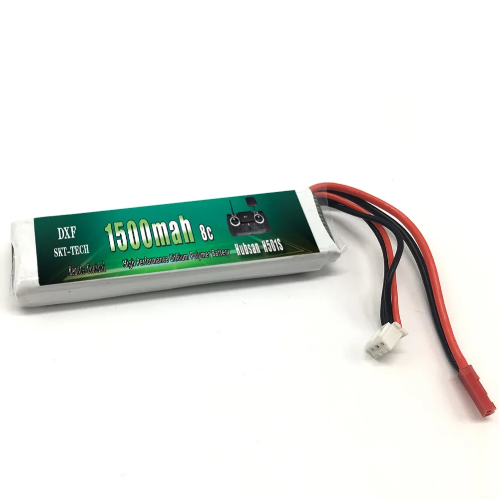 DXF 1500 мАч 8C 7 4 В батарея для Hubsan X4 PRO передатчик/H109S/H501S/H502S/H301S пульт дистанционного