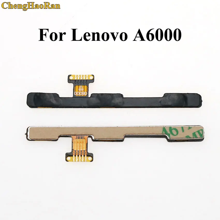For Lenovo A6000 ChengHaoRan для lenovo A2010 A2020 A5000 A6000 K3 K4 K5 Примечание K900 Vibe X2 C2 S1 включение/выключение питания, громкость кнопки дистанционного ключа переключателя звука с гибким кабелем - Цвет: For Lenovo A6000