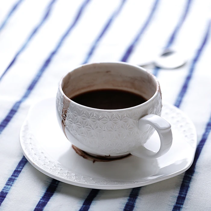 Personality White Coffee Mug Ceramic Milk Office Meeting Tea | Mugs