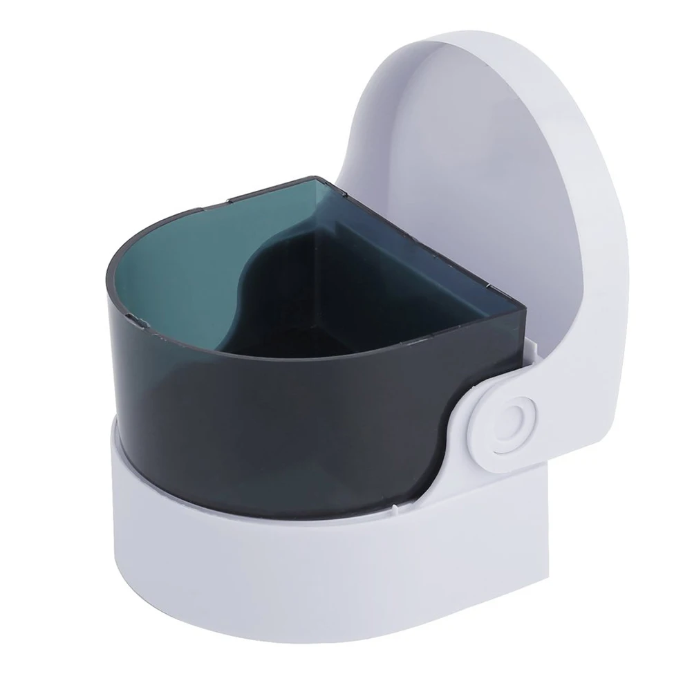 Ultrasonic Ultra Sonic Cleaner Bath Compact Cordless for Jewellery Ring Dentures New