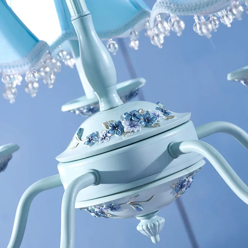 Люстры с 5 головками в современном стиле мягкие светильники из смолы небесно