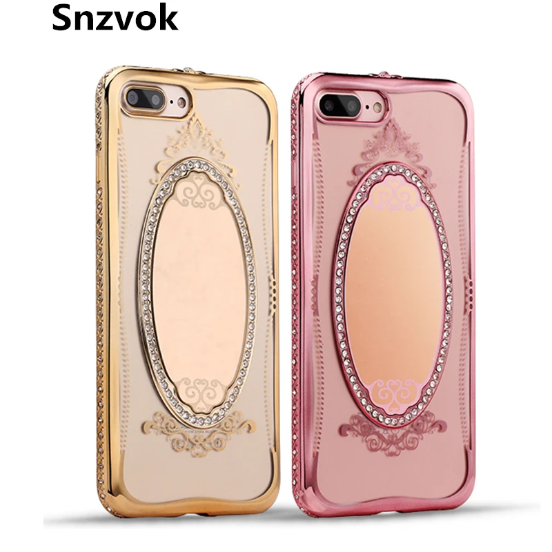 Роскошные моды мечта кристалл алмаза крышка мобильного телефона case для iphone 5g 6g 7g 5
