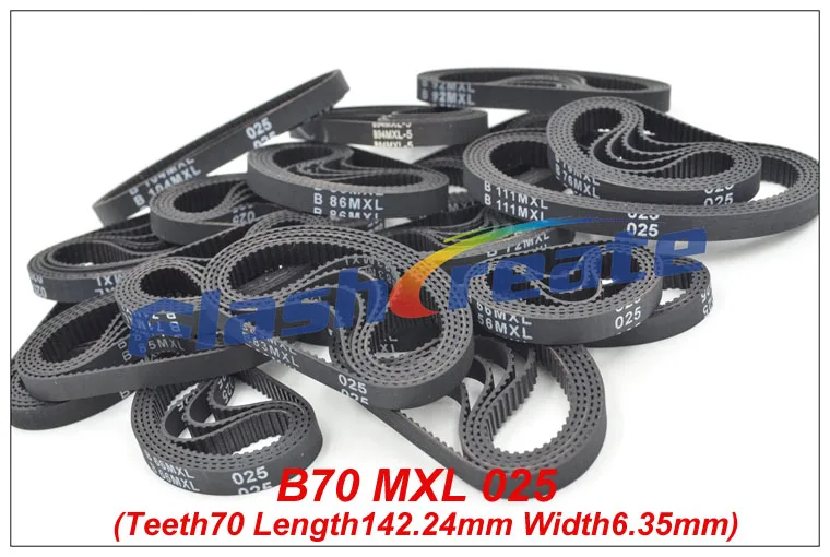 10pcs B70 MXL Timing Belt Teeth 70 Length 142.24mm Width 6.35mm=025" B70MXL Rubber Closed-Loop Synchronous Belt Fit MXL Pulley
10pcs B70 MXL Timing Belt Teeth 70 Length 142.24mm Width 6.35mm=025" B70MXL Rubber Closed-Loop Synchronous Belt Fit MXL Pulley