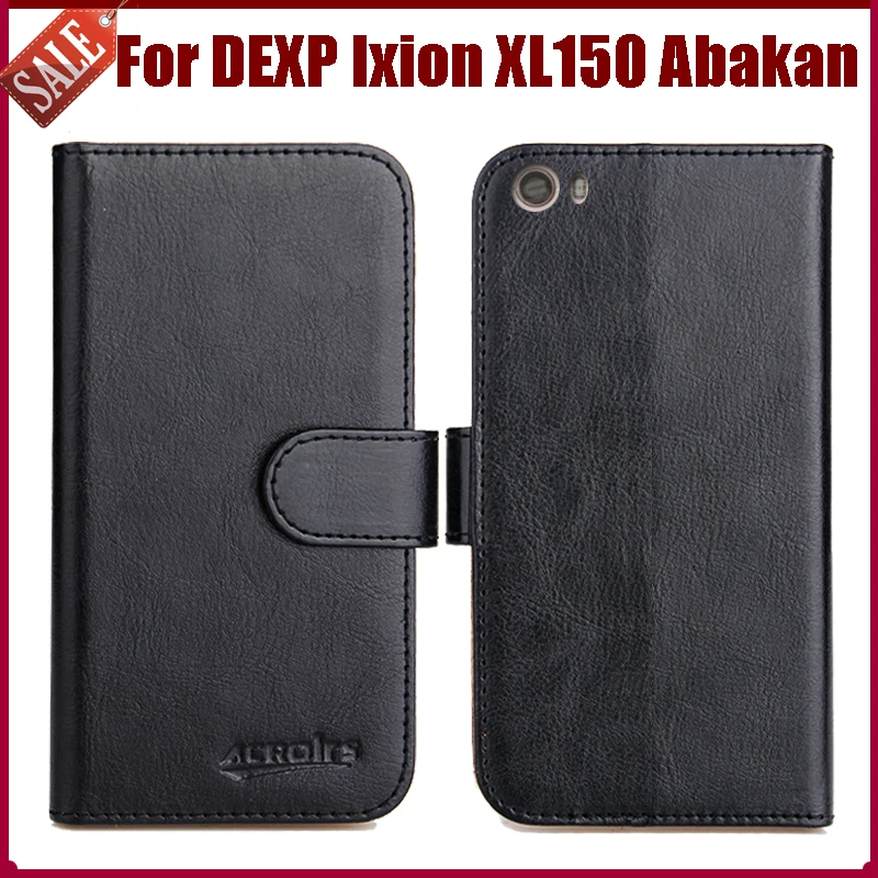

Горячая распродажа! Чехол для телефона DEXP Ixion XL150, Абакан, 6 цветов, высокое качество, защитный кожаный флип-чехол