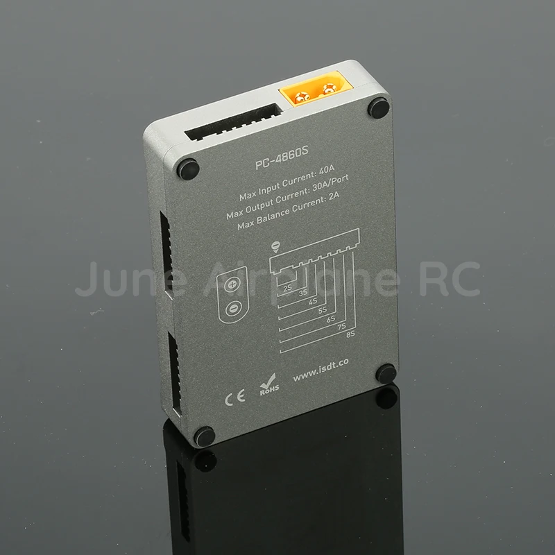 Оригинальная ISDT PC-4860S 1-8S безопасная параллельная плата XT60 CNC эффективная для
