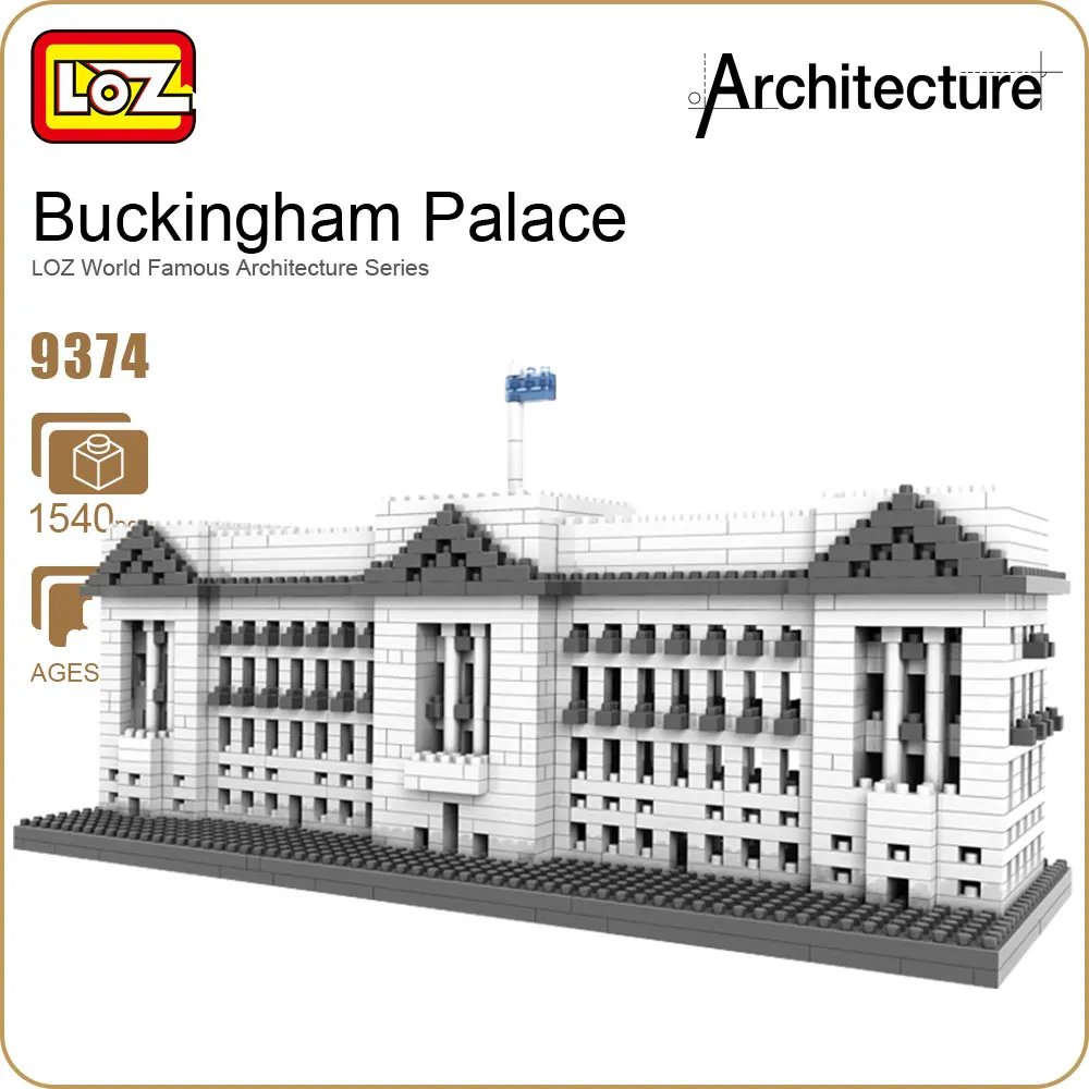 LOZ Алмазные архитектурные блоки игрушки Schloss Neuschwanstein замок Модель Лебедь камень замок из кубиков Строительный набор кирпичи 9049