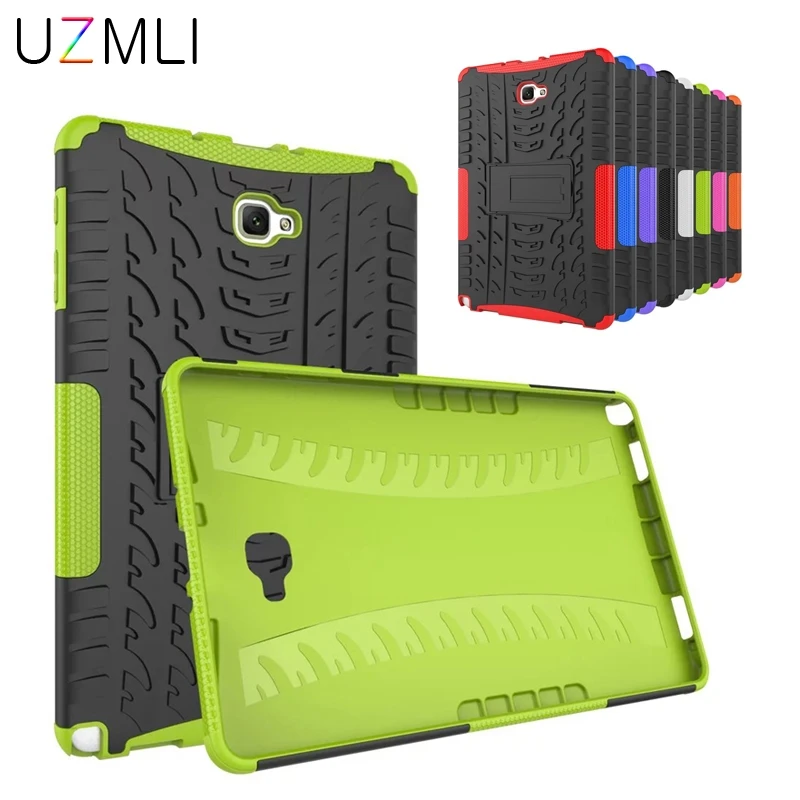 

Dazzle Case For Samsung Galaxy Tab A 10.1 SM-P580 P585 TPU+PC 2in1 Hybrid Rugged Stand Hard Tablet Cover Shockproof Armor Shell