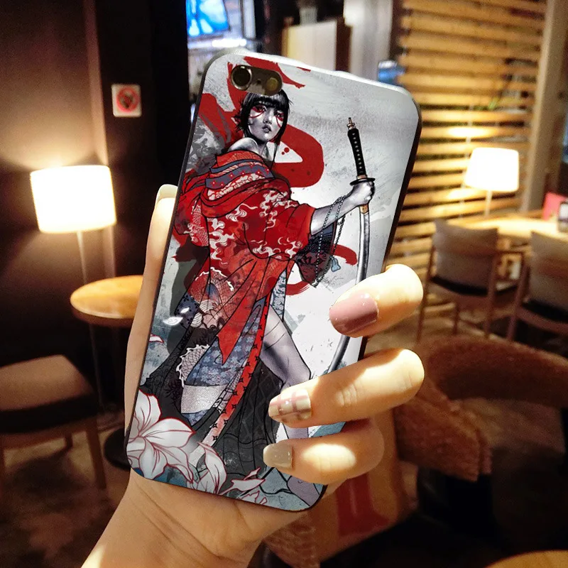MaiYaCa Япония Самурай ниндзя. Потрясающий чехол для телефона Apple iphone 11 pro 8 7 66S Plus X 5S SE XS XR XS MAX