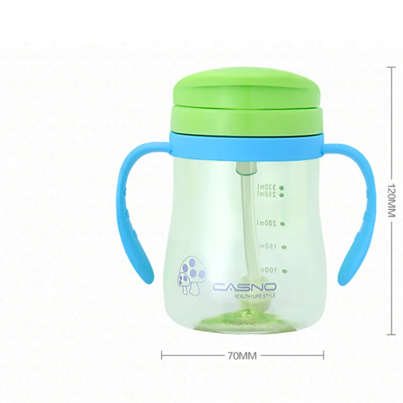 330 мл ударопрочные Детские Чашки Sippy детские бутылочки для питья младенцев детей