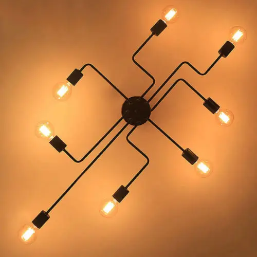Vintage Industrial Ceiling Lighting Steampunk Lamp Fixture AC110-240V E27 | Лампы и освещение