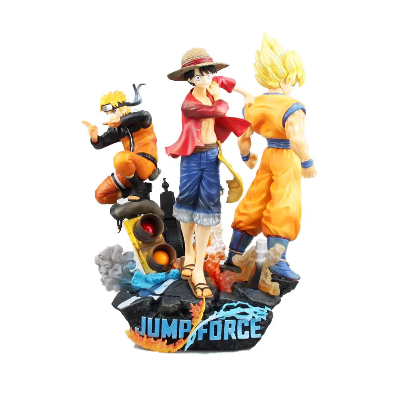 Jump Force Луффи Сон Гоку Наруто Экшн фигурки 1/8 масштаб экшн фигурка Коллекционное издание статуя фигурки Brinquedos B19