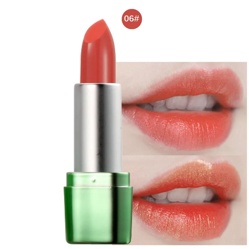 New 12 Colors Aloe Vera Solution Nourish Ryukin Gold Lipstick Color Lasting Sexy Lip Makeup Cosmetics |