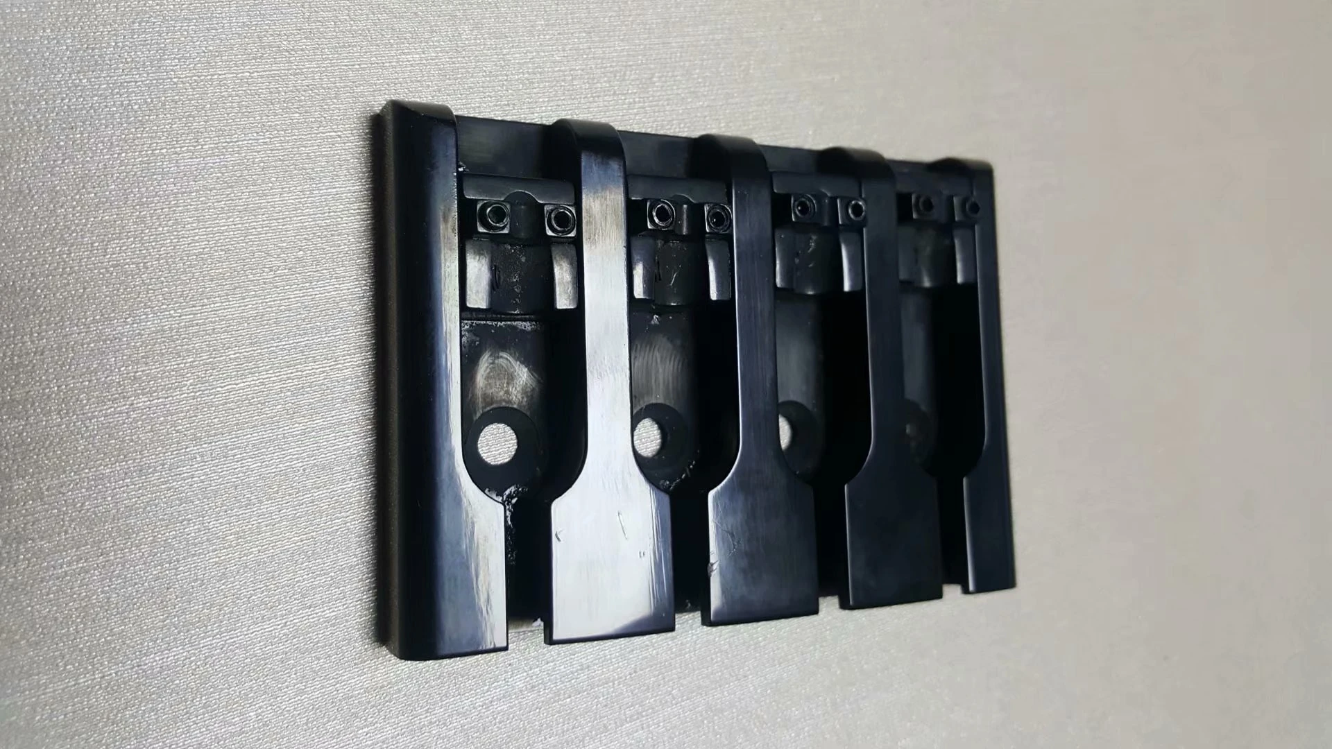 1 Набор высокого количества Hanmosen Deluxe Bass Bridge для 4/5/6 струн электрический бас черный