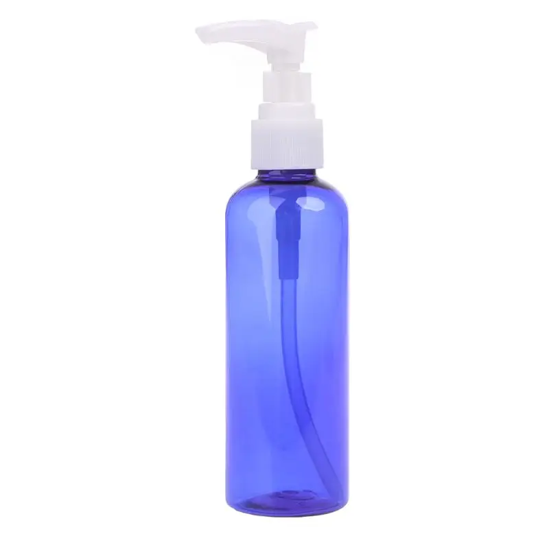 

30ml-100ml Plastic Refillable Pump Lotion Bottle Travel Empty Cosmetic Container Blue Spray Bottle Perfume Refillable Bottles