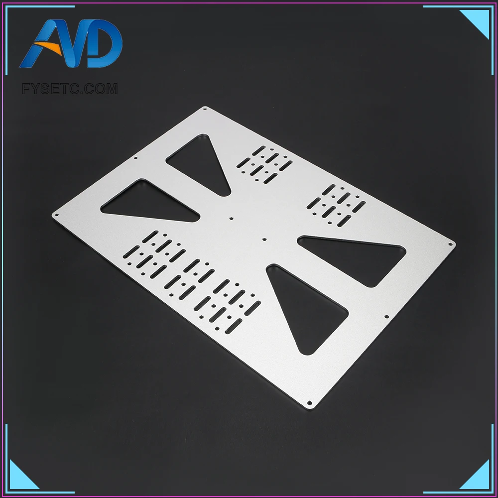 Запчасти для 3D-принтера, нагревательная платформа, z-осевая поддержка, алюминиевая пластина для Prusa I3/Wanhao, опорная пластина V3 300, нагревательная алюминиевая пластина