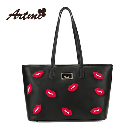 2015 ARTMI новинка мода средний черный свободного покроя сумка старинные вышивки