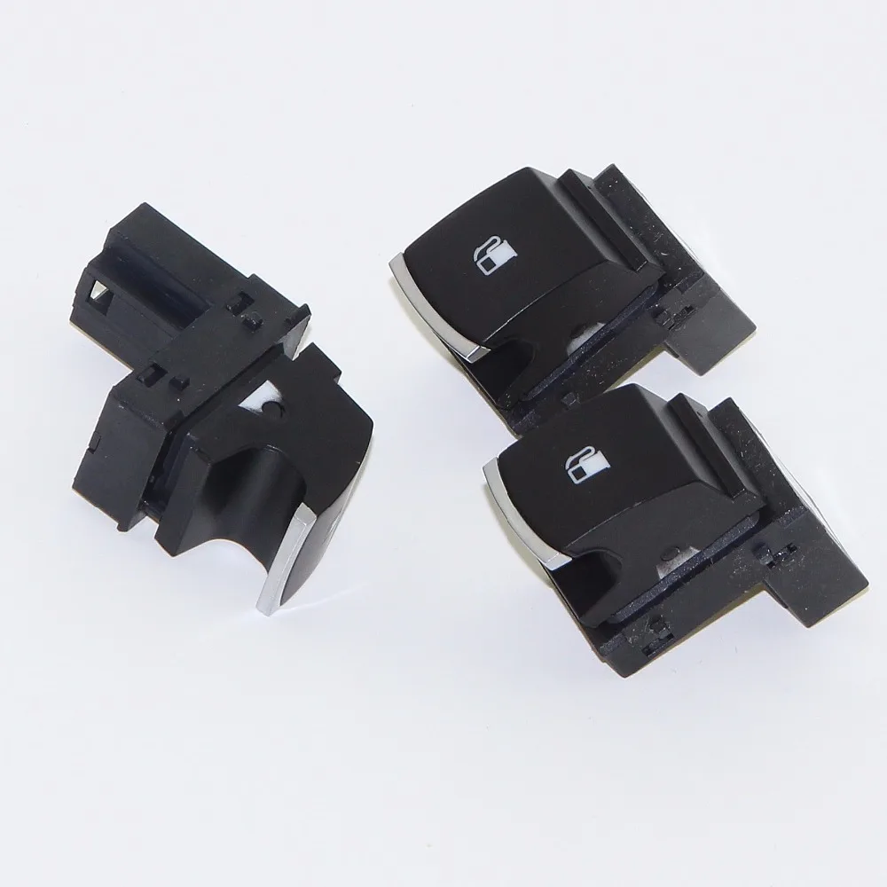 3 шт. OEM хромированная кнопка переключения двери топливного бака для VW Jetta Golf MK5 Touran