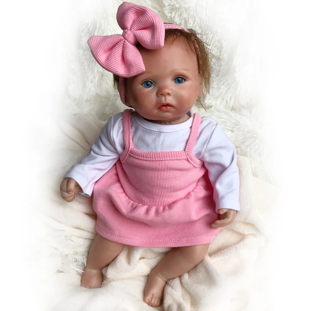 Новинка 15 дюймов Bebe reborn baby doll boneca reborn silicone completa realista Juguetes brinquedos рождественские детские игрушки для детей