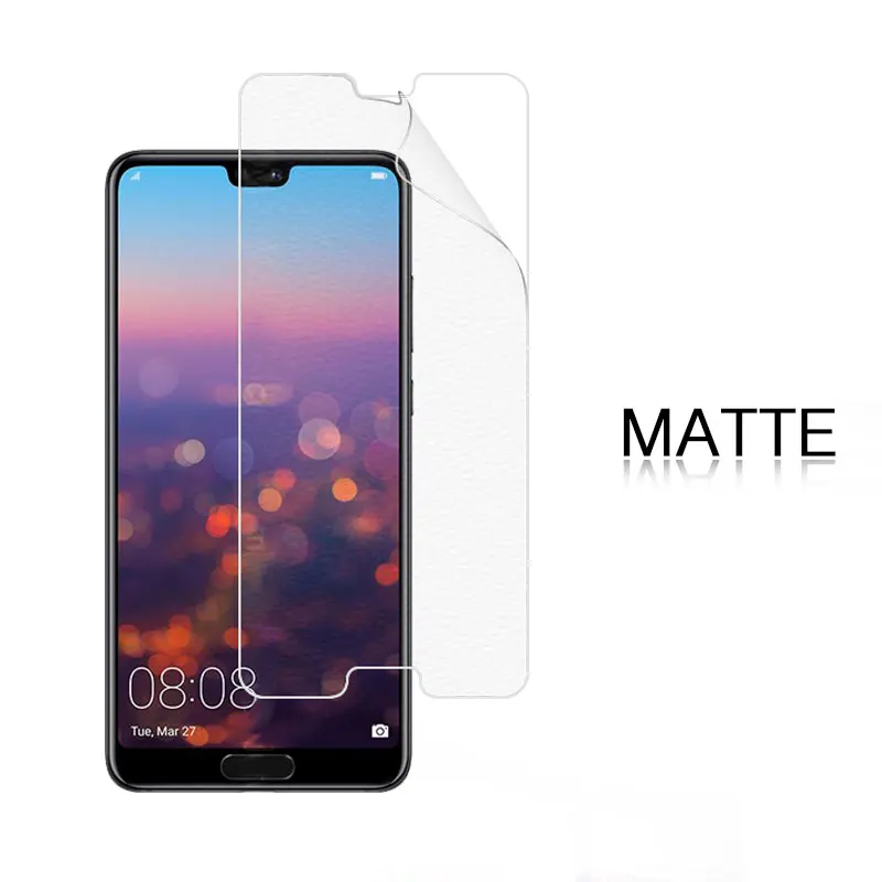 Антибликовая матовая пленка для Huawei P20 Lite 5 84 в ANE L02 HD прозрачная глянцевая экрана