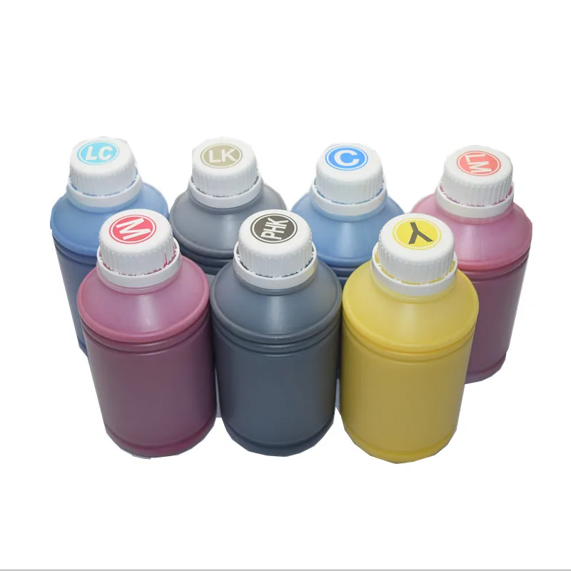 

Пигментные чернила для заправки 7 видов цветов чернила для печати на 1 литр для Epson T5441-T5447 чернильный картридж для Epson 9600 крупноформатного стр...