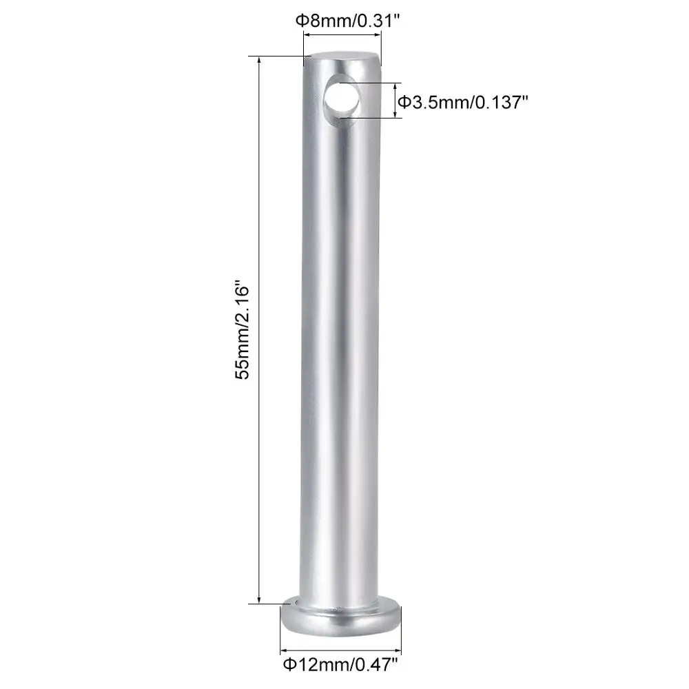 Шпильки с одним отверстием UXCELL M8x50/55/60/70/80/90 10 шт. | Обустройство дома