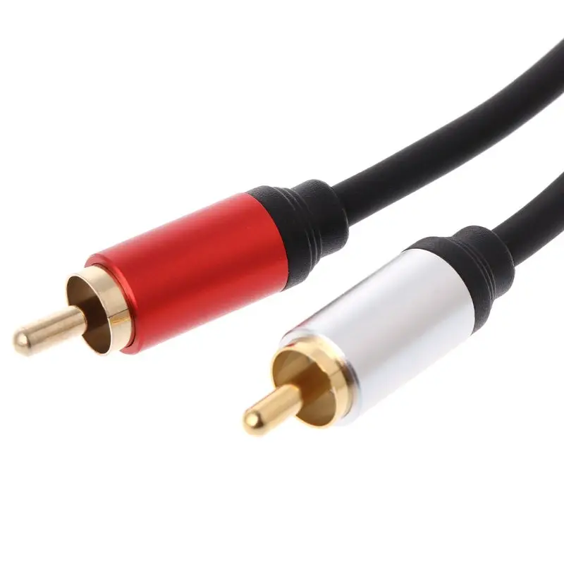 5 м 3 мм до 2RCA разъем аудио кабель шнур провод адаптер для усилителя домашнего