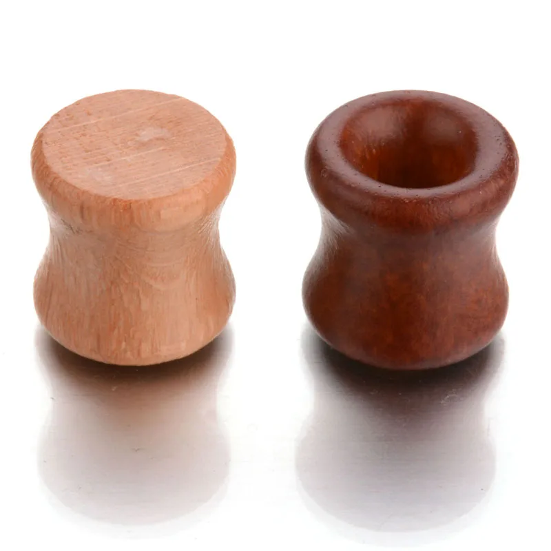 Новинка 2017 полые затычки для ушей измерительные приборы тоннели из плоти